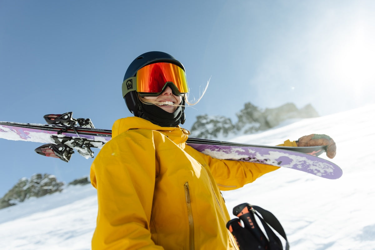 goggle helmet bundle snowboarding Snow Scope Our Daytona Scope Goggle Has A Low Ski Helmet & Goggles Set