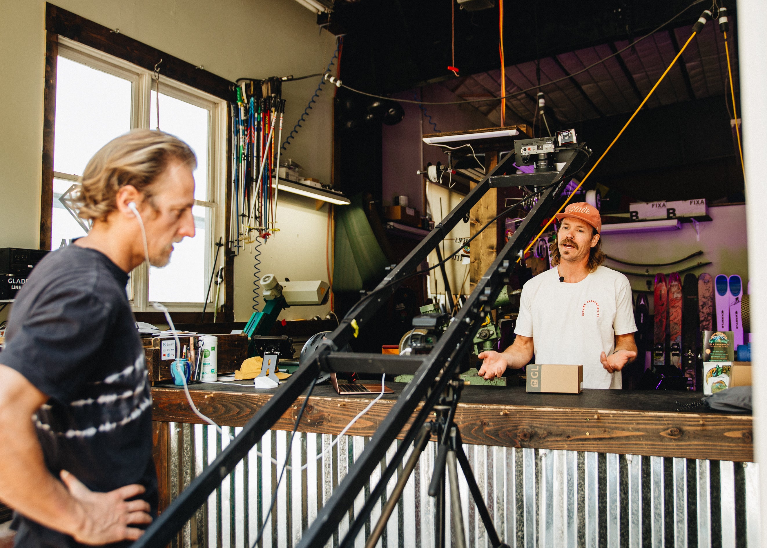 BEHIND THE SCENES OF OUR LATEST VIDEO SHOOT