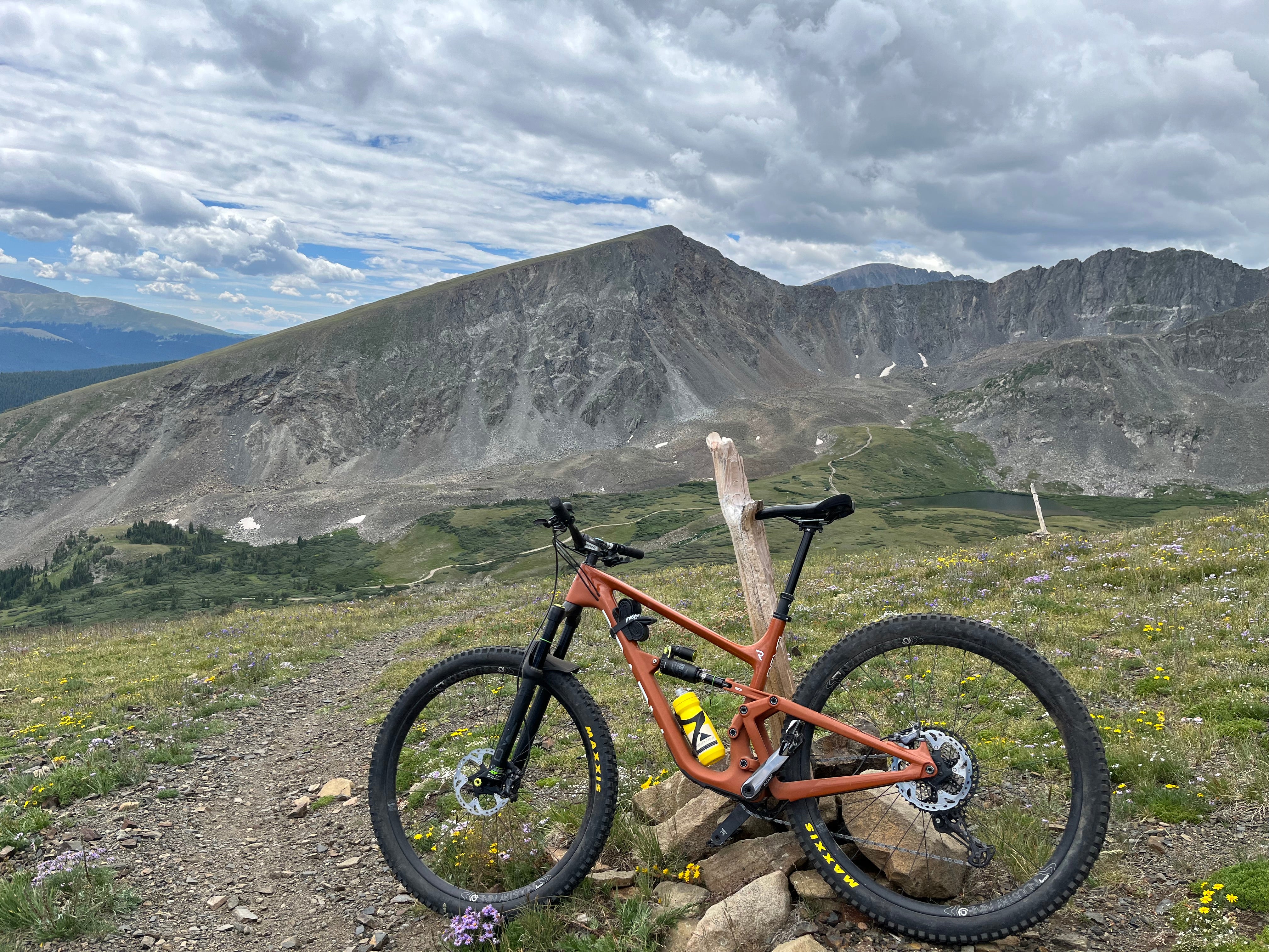 HIGH ALPINE MOUNTAIN BIKING FROM OUR FRONT DOOR