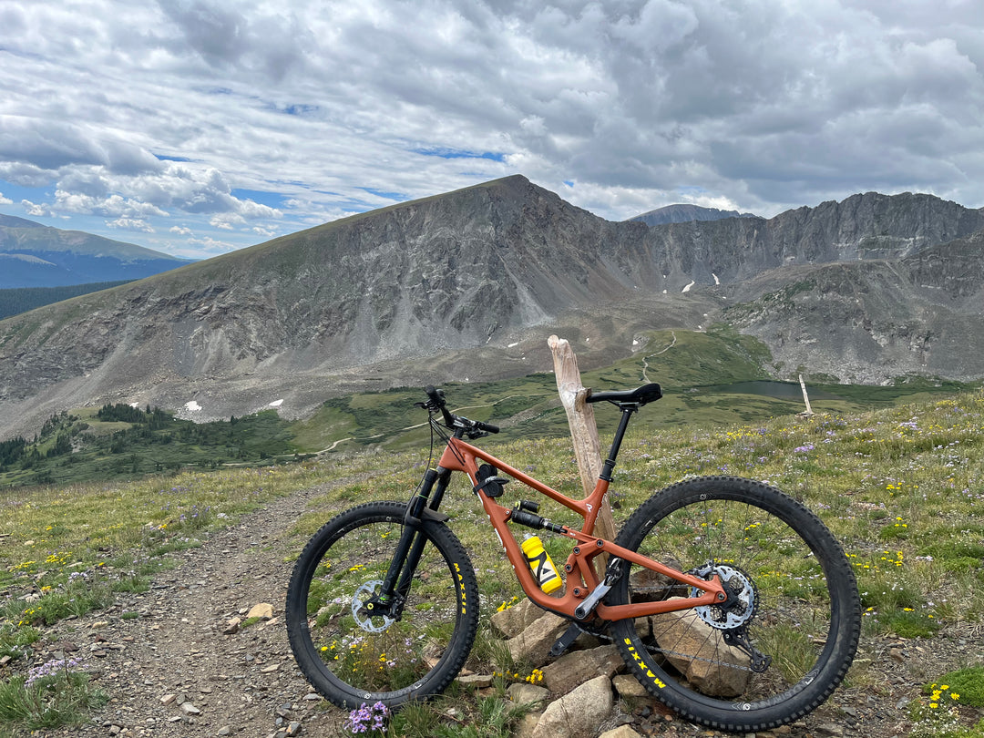 HIGH ALPINE MOUNTAIN BIKING FROM OUR FRONT DOOR