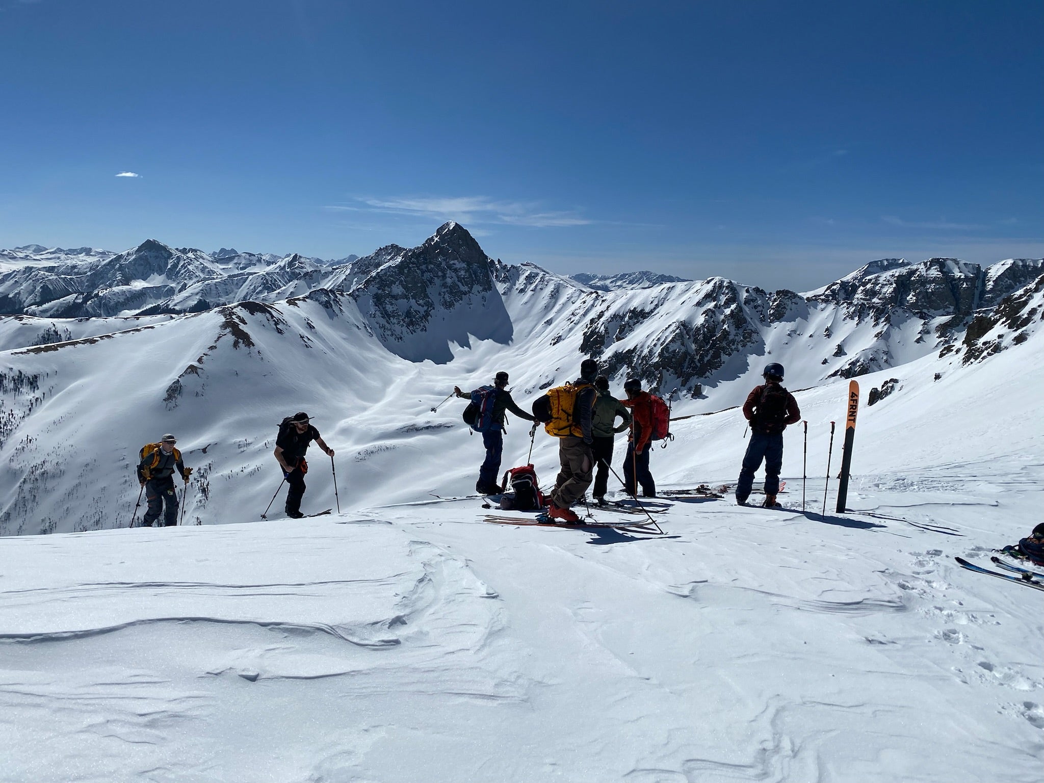 A HUT TRIP IN THE SAN JUAN MOUNTAINS