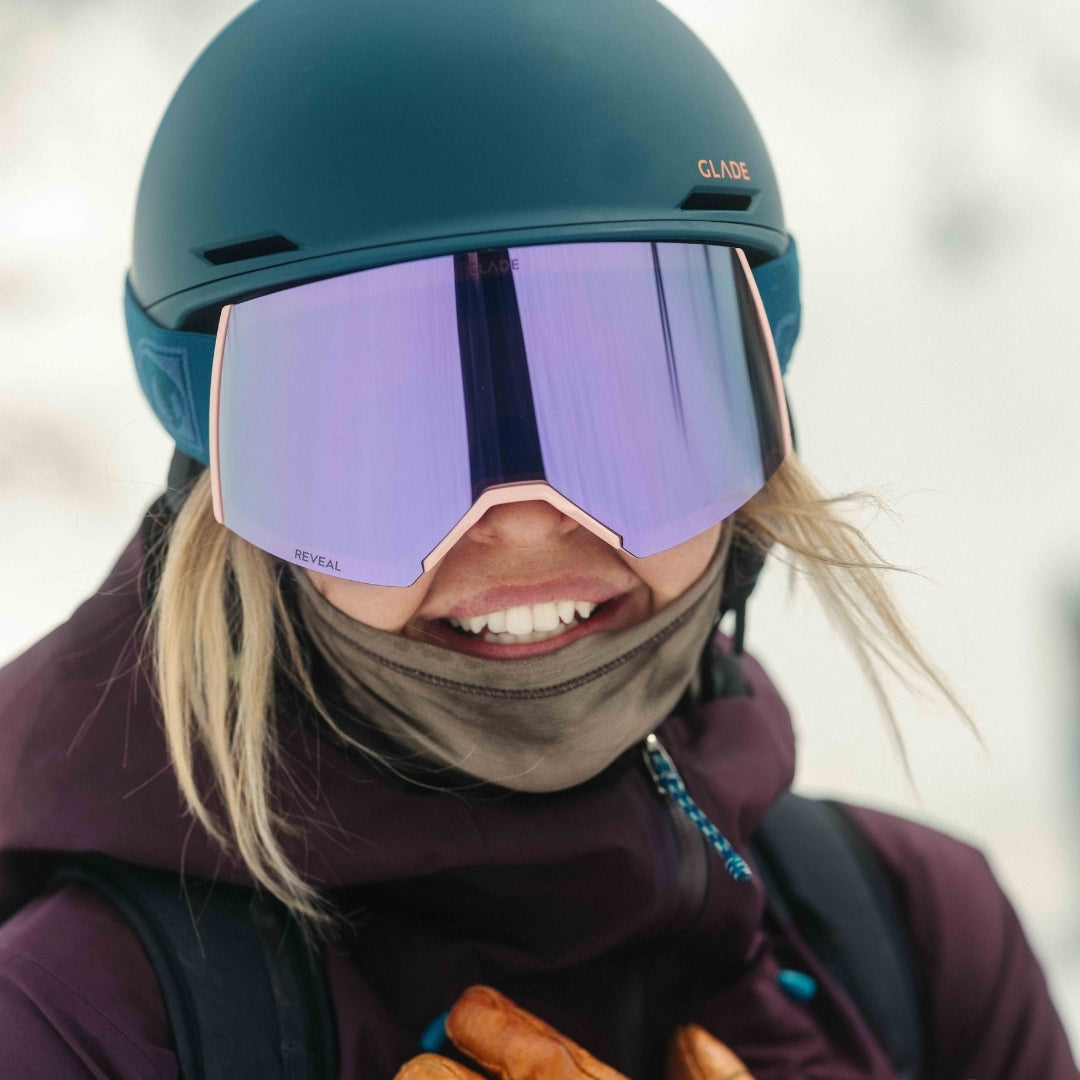 Adapt 2S Low-Bridge Ski Goggles | Stylish Fit & Performance | Glade Optics