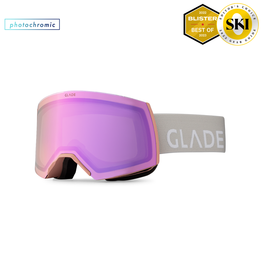Adapt 2S Photochromic Ski Goggles Glade Optics